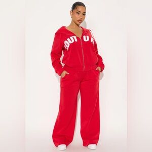 Red Women's Jumpsuit